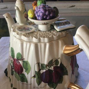Pormeirion Lidded Tea Pot